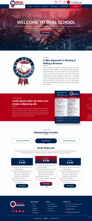 Web Design by pb for this project | Design: #28066971