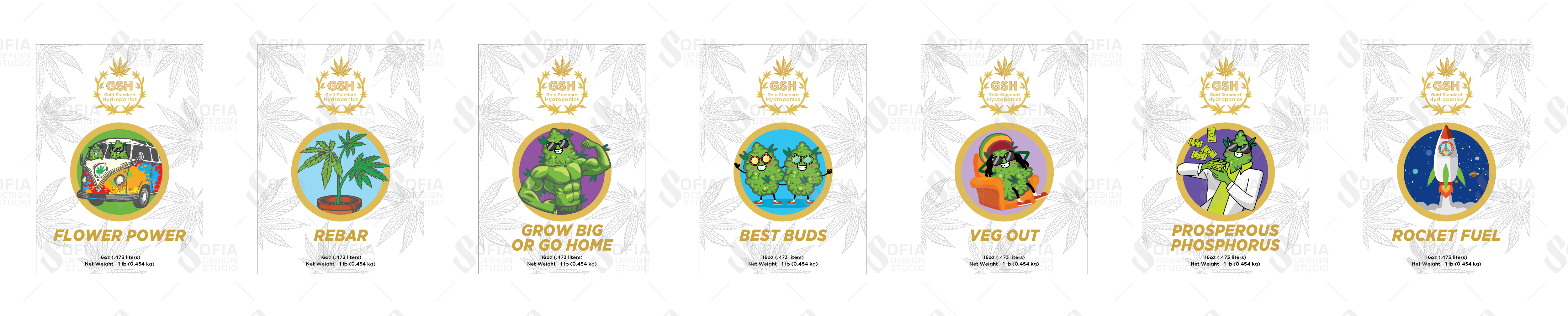 Diseño Gráfico por SofiaDesignStudio para Gold Standard Hydroponics  | Diseño #27953041
