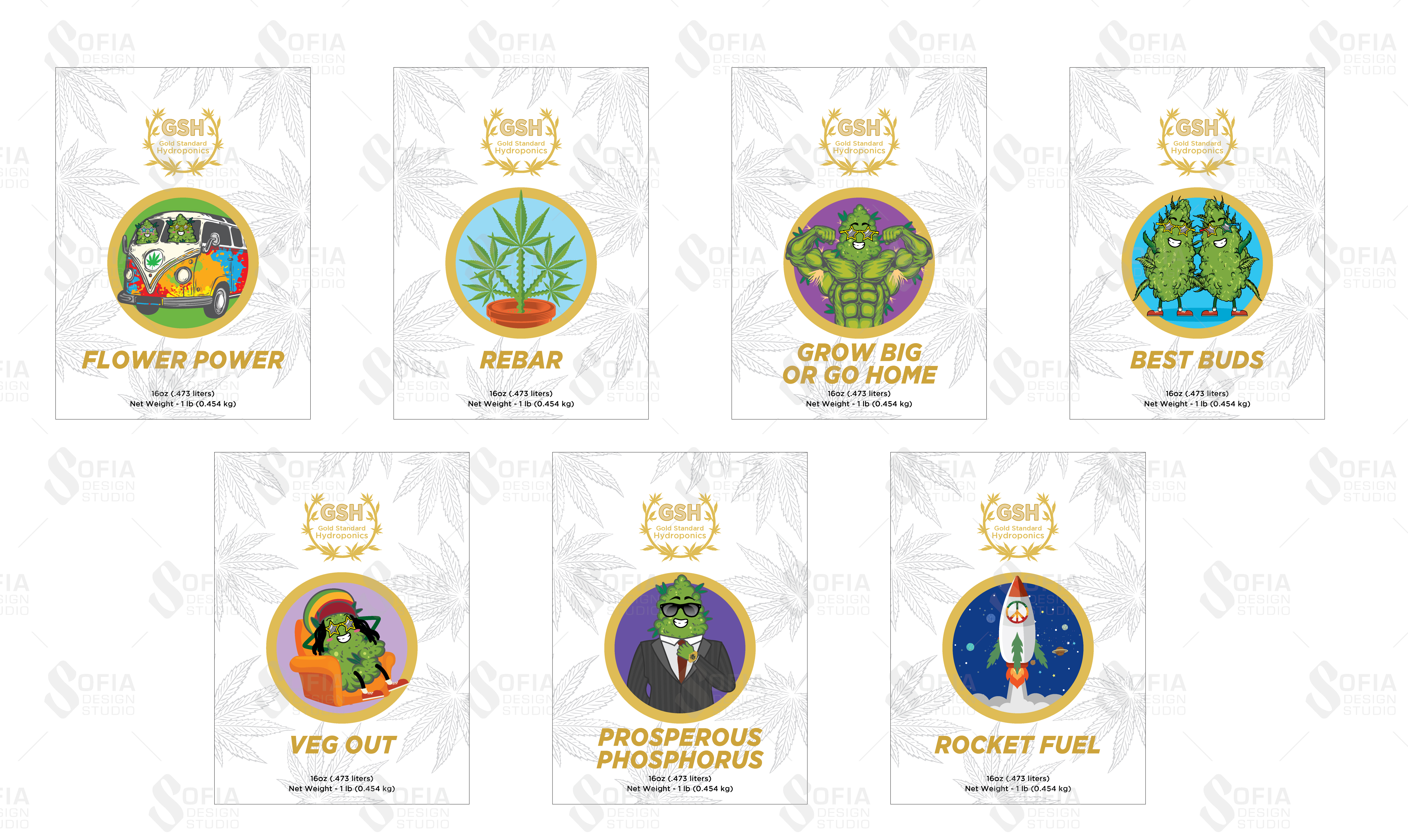 Diseño Gráfico por SofiaDesignStudio para Gold Standard Hydroponics  | Diseño #27966640