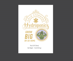 Graphic Design by jnh for Gold Standard Hydroponics  | Design: #27922487