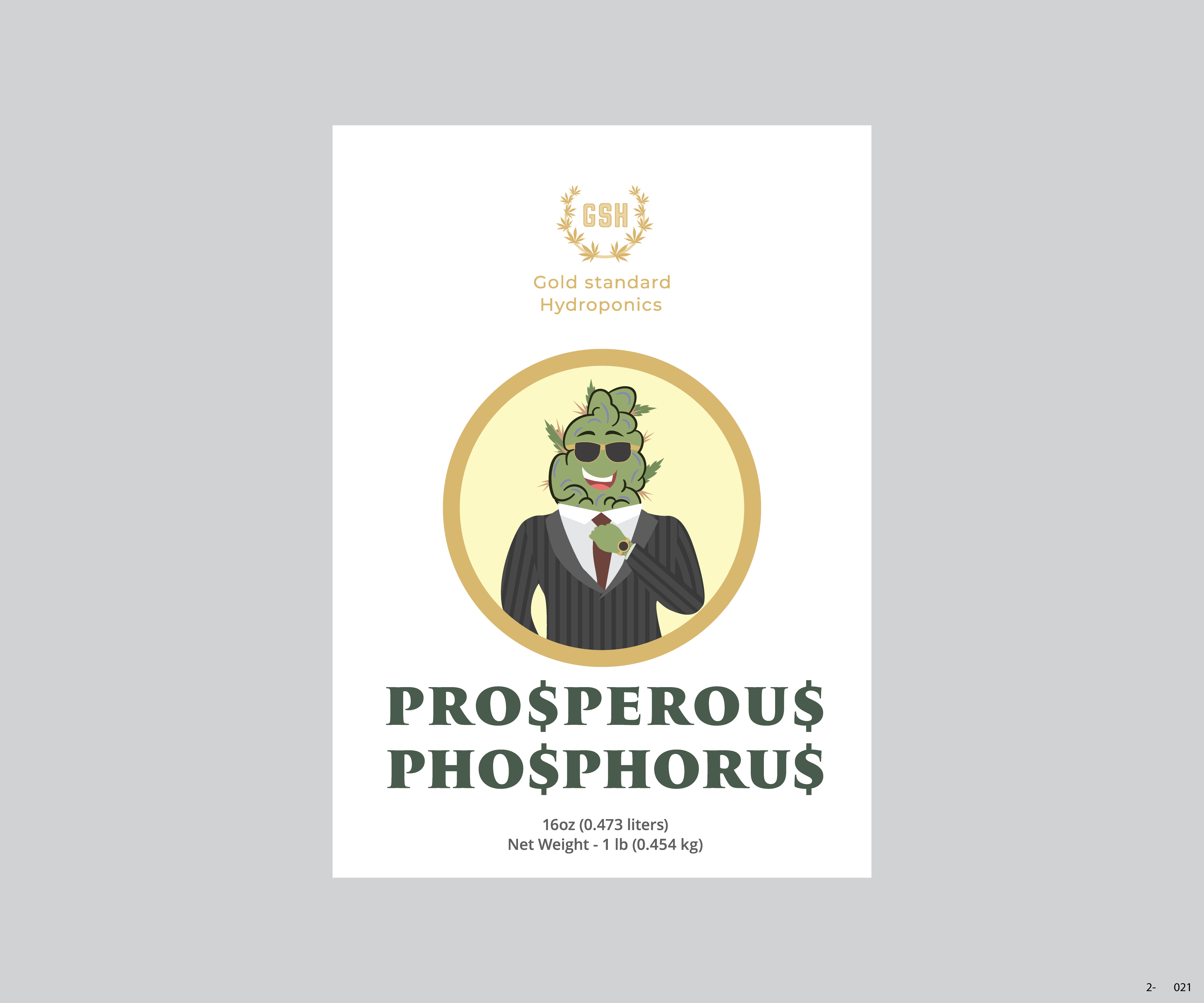 Graphic Design by jnh for Gold Standard Hydroponics  | Design #27923207