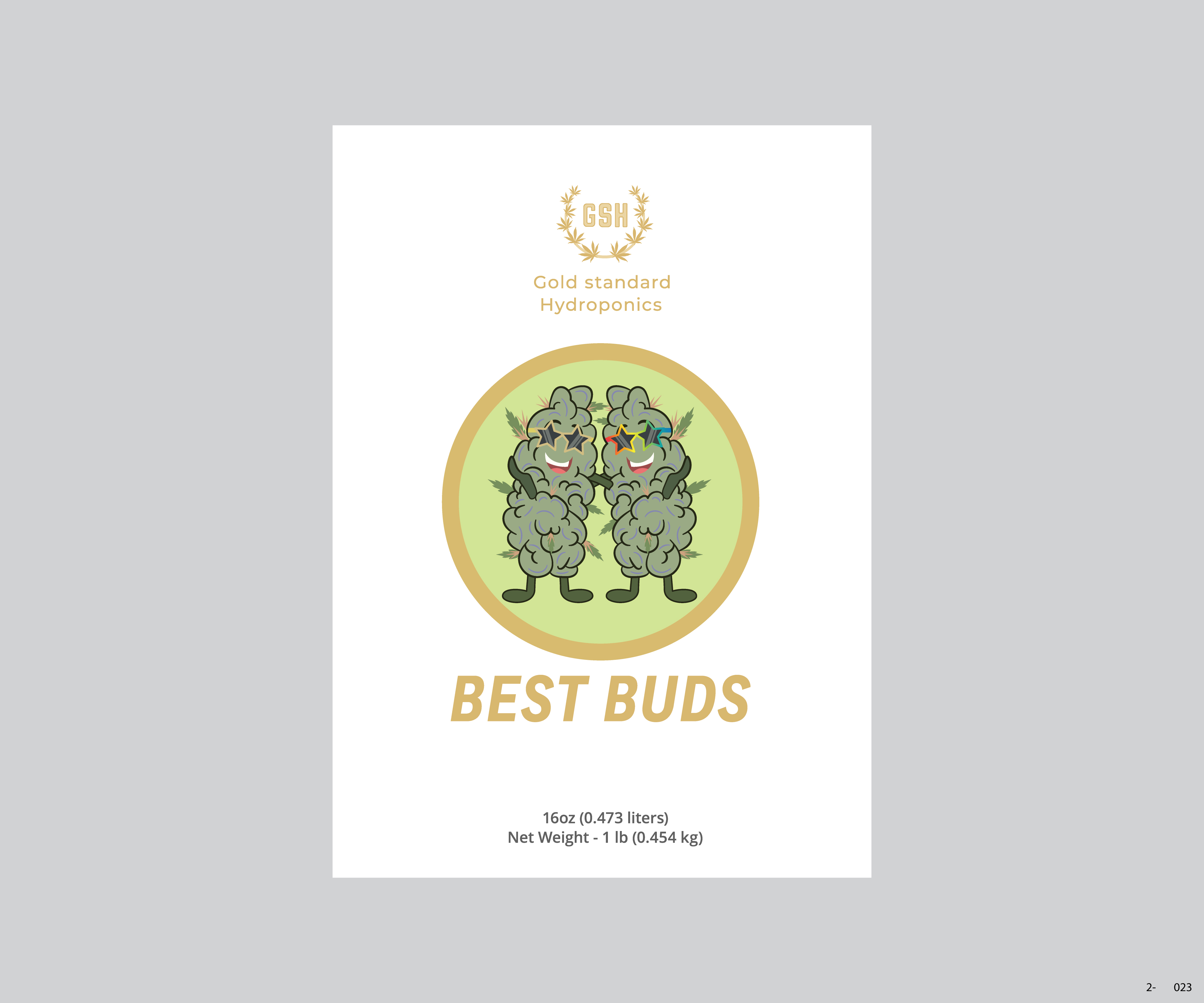 Diseño Gráfico por jnh para Gold Standard Hydroponics  | Diseño #27923210