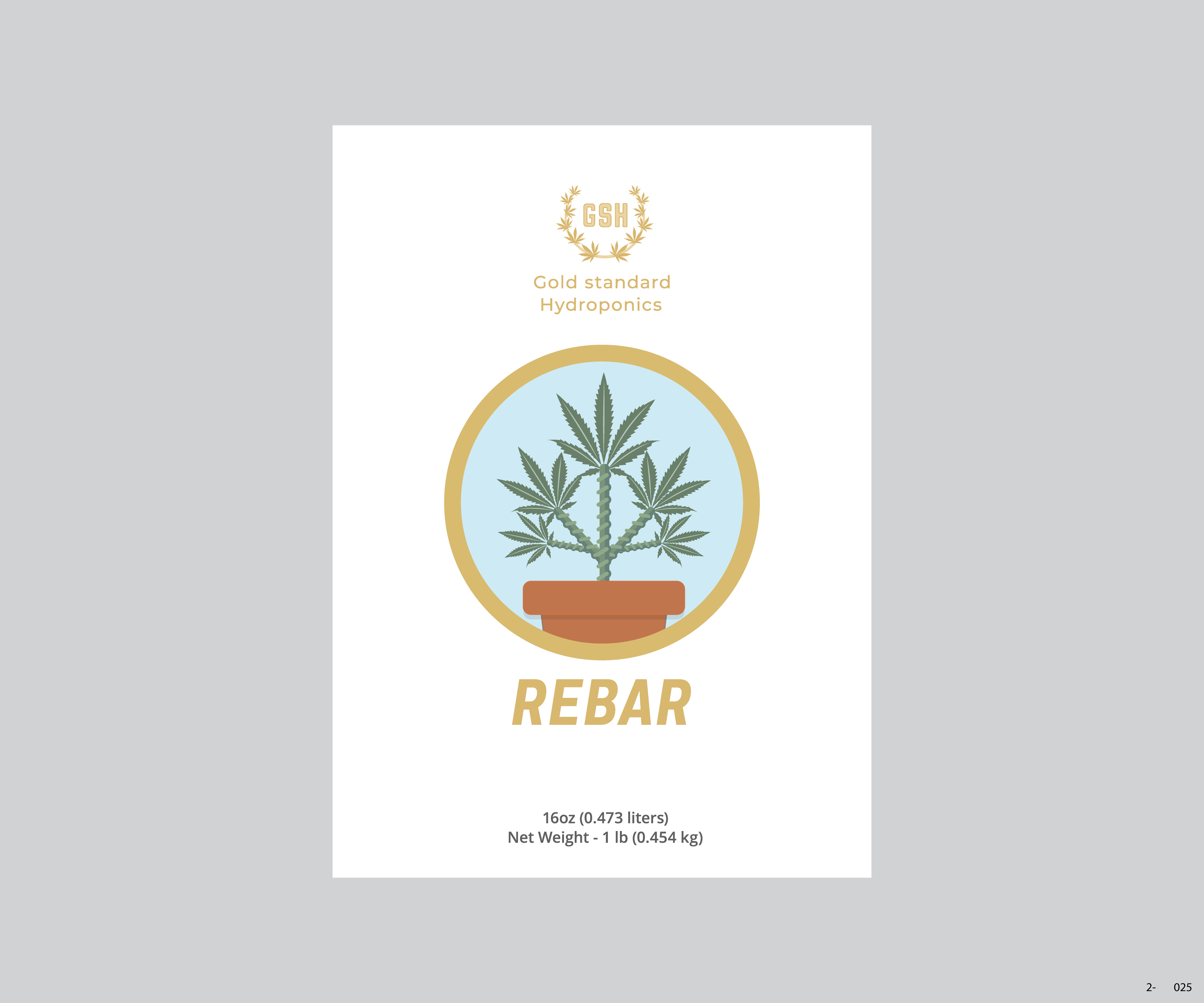Diseño Gráfico por jnh para Gold Standard Hydroponics  | Diseño #27923211
