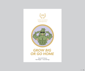 Graphic Design by jnh for Gold Standard Hydroponics  | Design: #27923343