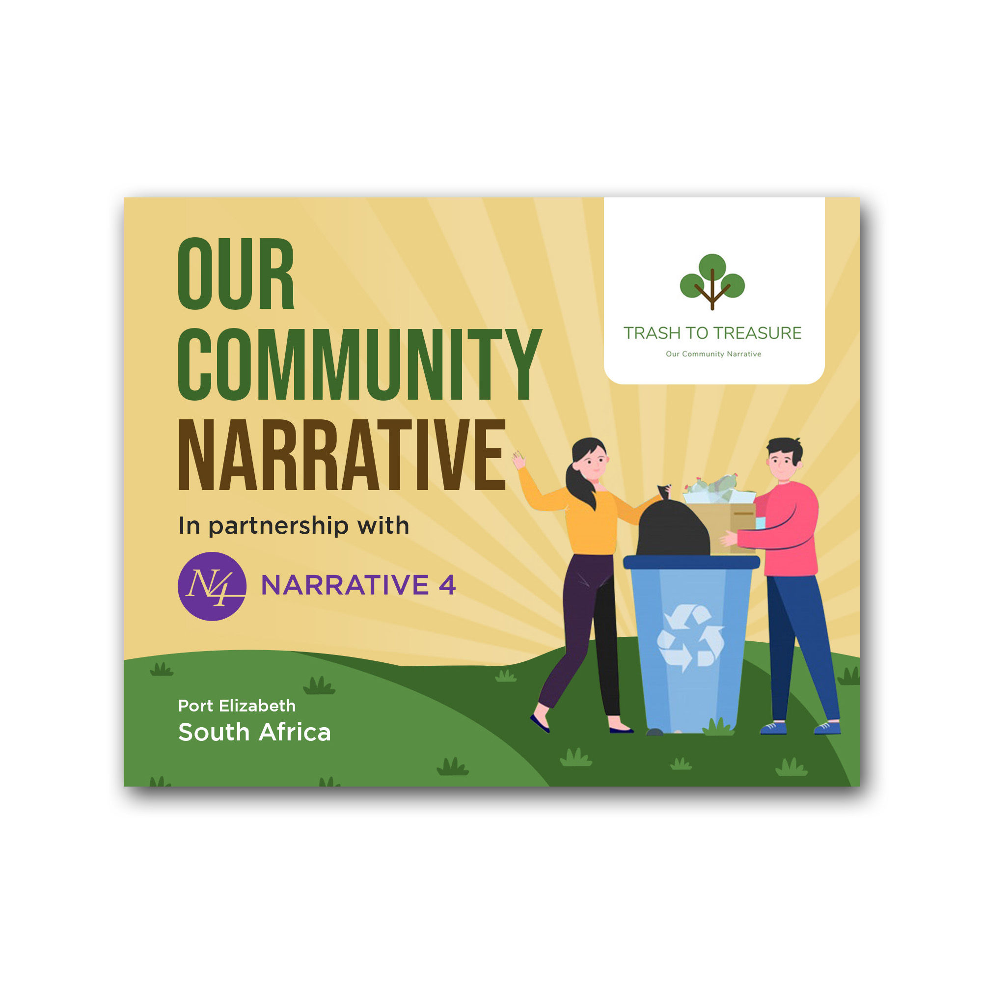 Signage Design by debdesign for Narrative 4 | Design #27927864