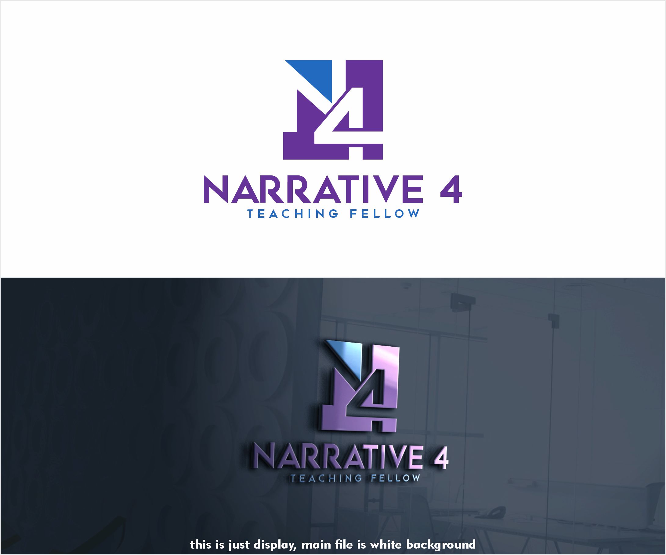 Design de Logo par alkaline pour Narrative 4 | Design #27919162