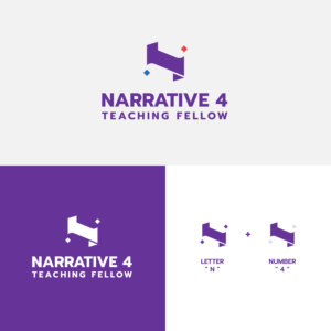 Narrative 4 Teaching Fellow | Logo Design by A.R.D.P