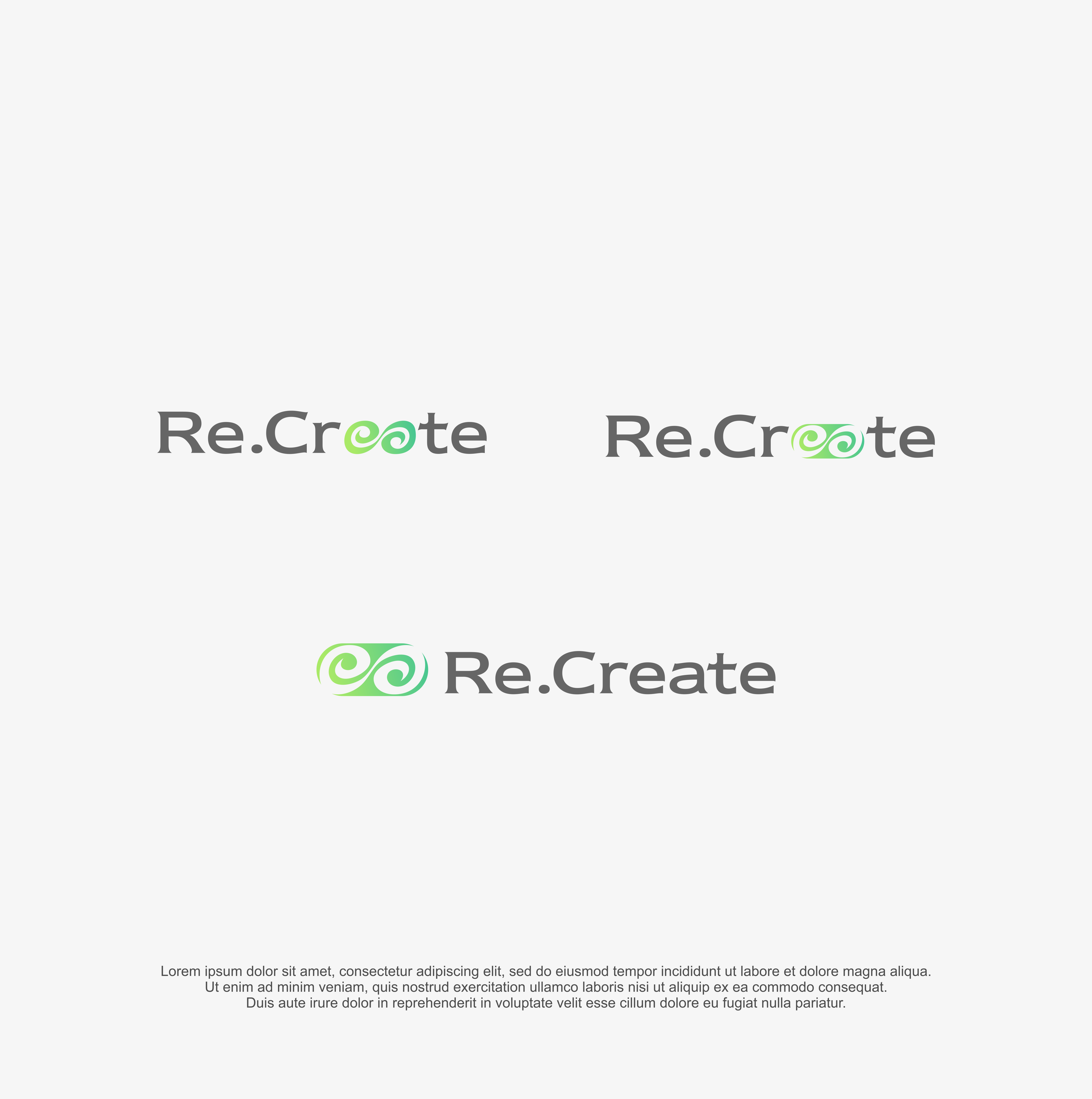 Logo-Design von R!CKY für Re.Create Consulting, LLC | Design #27938184