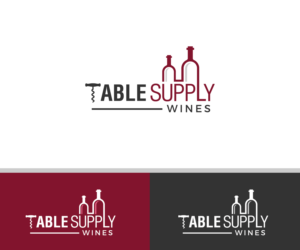 Table Supply Wines | Logo Design by ecorokerz