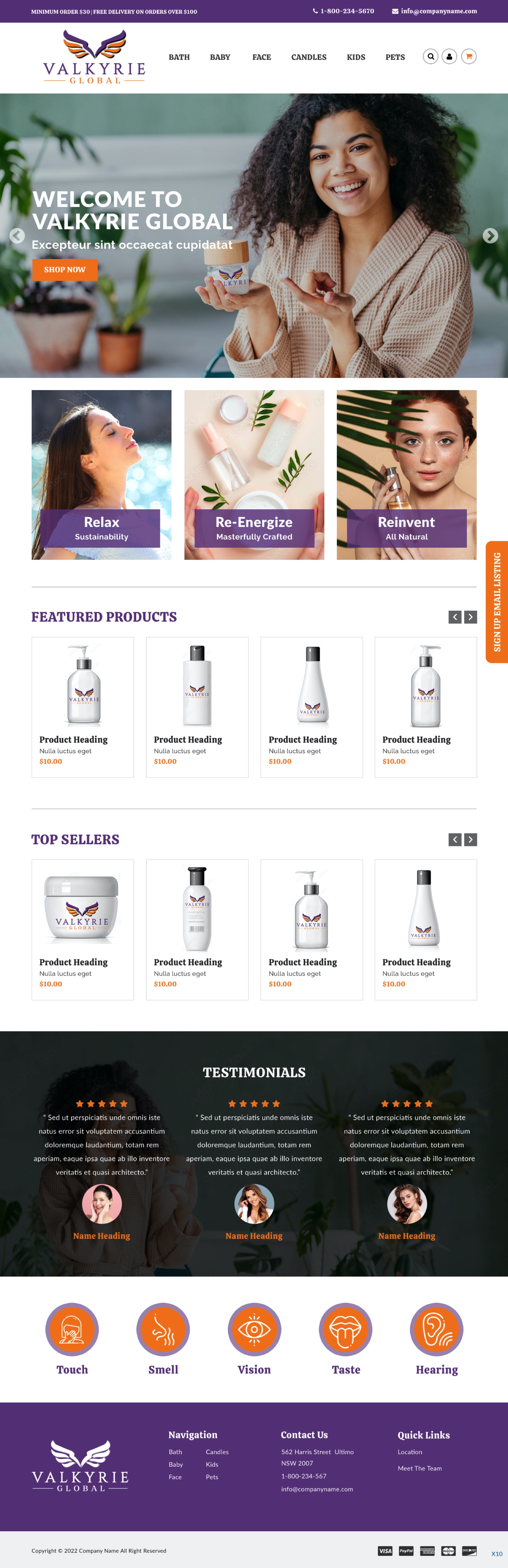 Shopify Design by pb for this project | Design #27935062