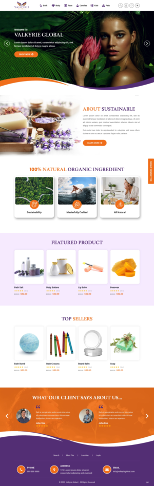 Shopify Design by pb for this project | Design: #27940943