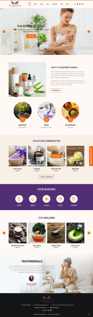 Shopify Design by pb for this project | Design: #27940947