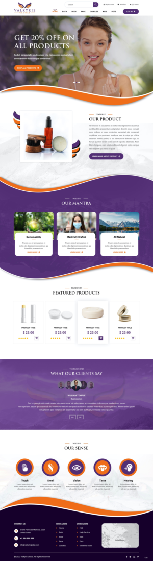 Shopify Design by pb for this project | Design: #27956821