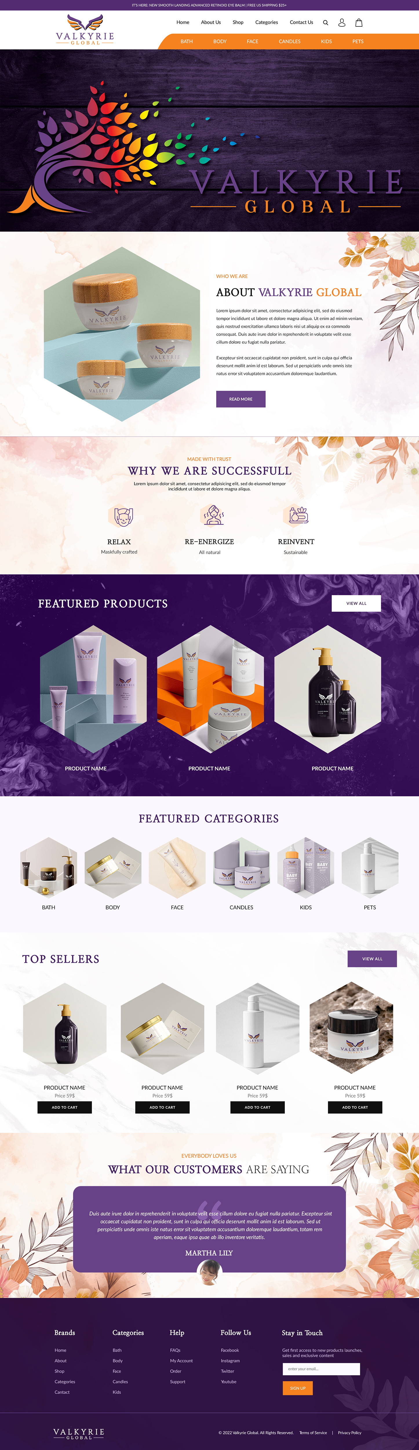 Shopify Design by UniqueCreator99 for this project | Design #27971023
