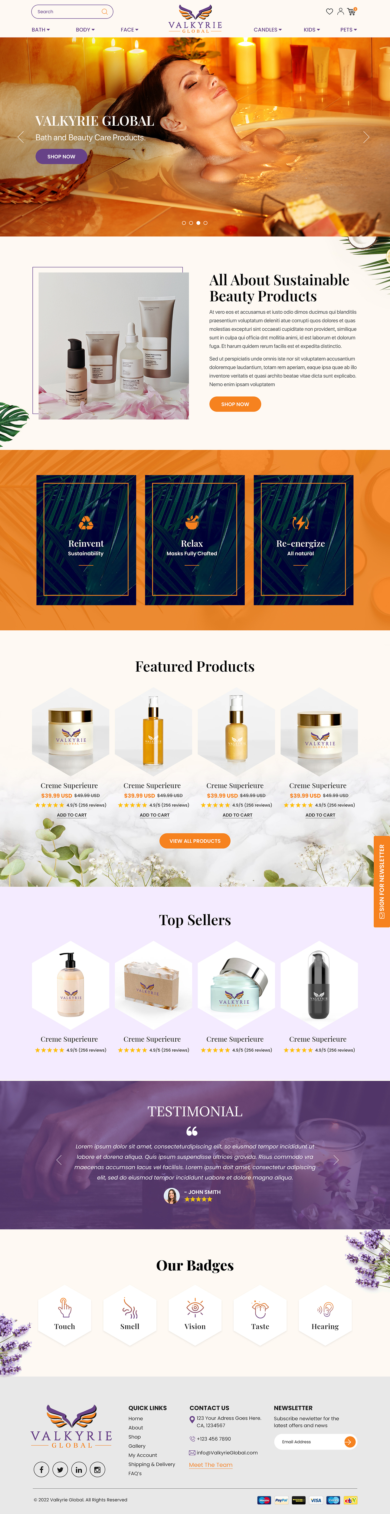 Shopify Design by Titan Eagle for this project | Design #27943749
