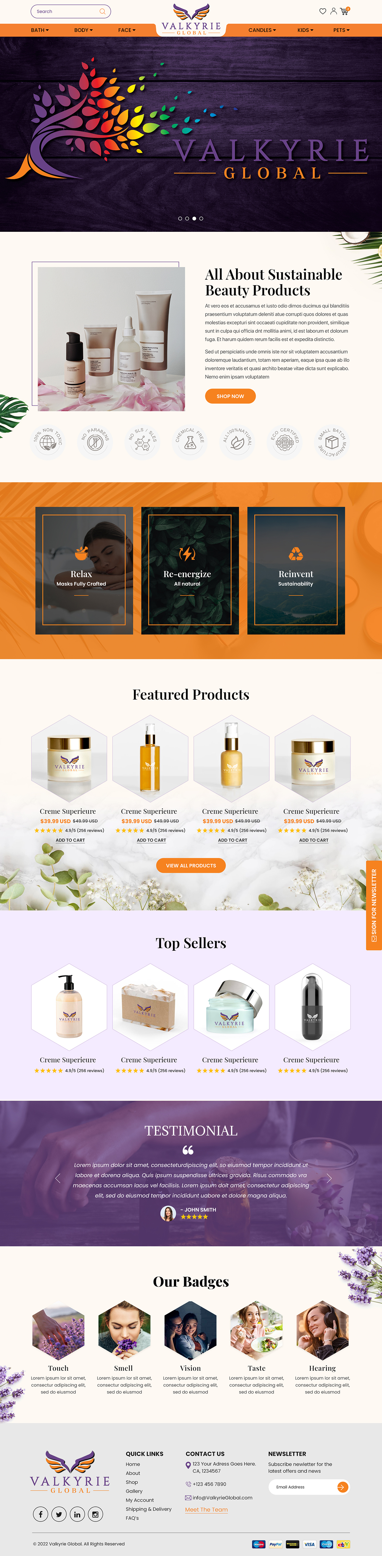 Shopify Design by Titan Eagle for this project | Design #27984161