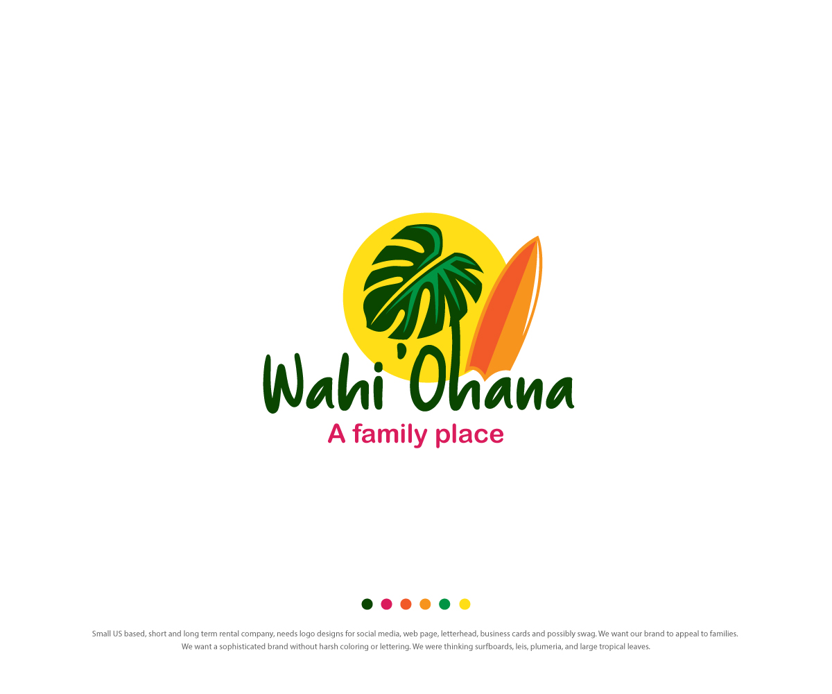 Logo Design by ecorokerz for Wahi 'Ohana | Design #27918691