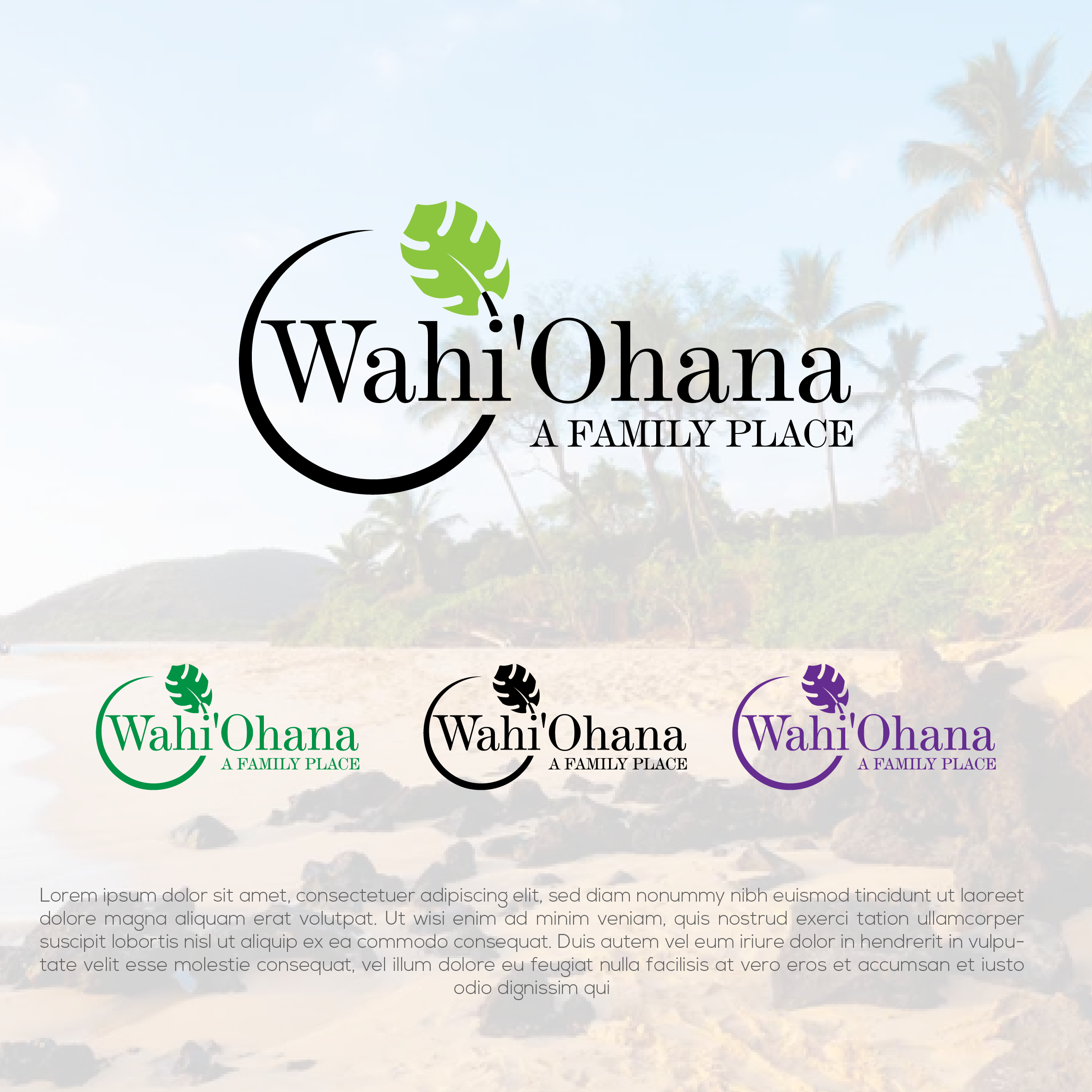 Logo Design by Walker Designer 2 for Wahi 'Ohana | Design #27917964