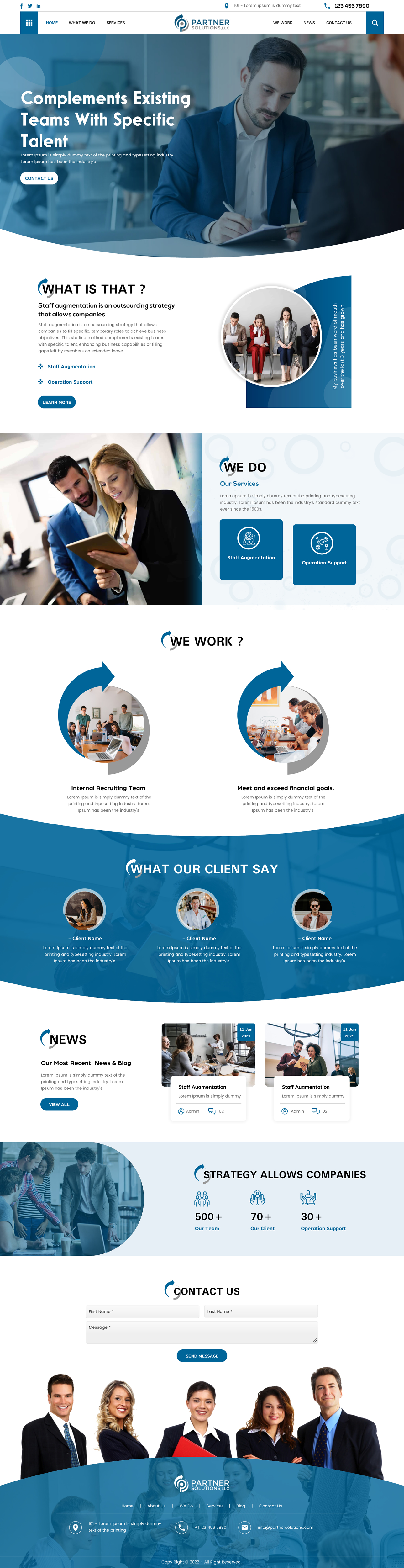 Web Design by rightway for this project | Design #27934986