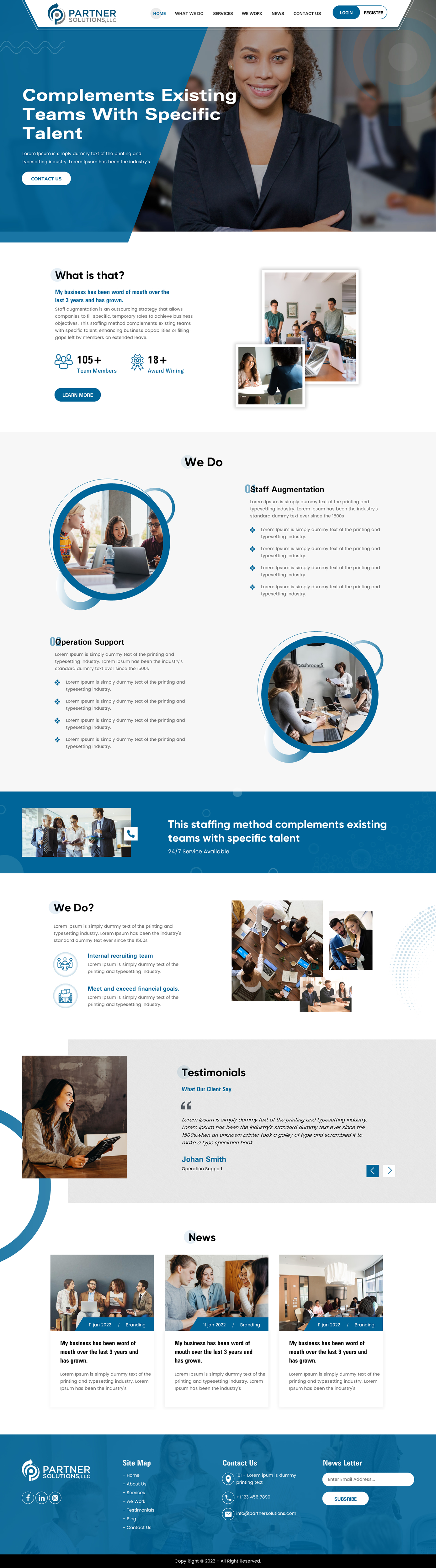 Web Design by rightway for this project | Design #27934991