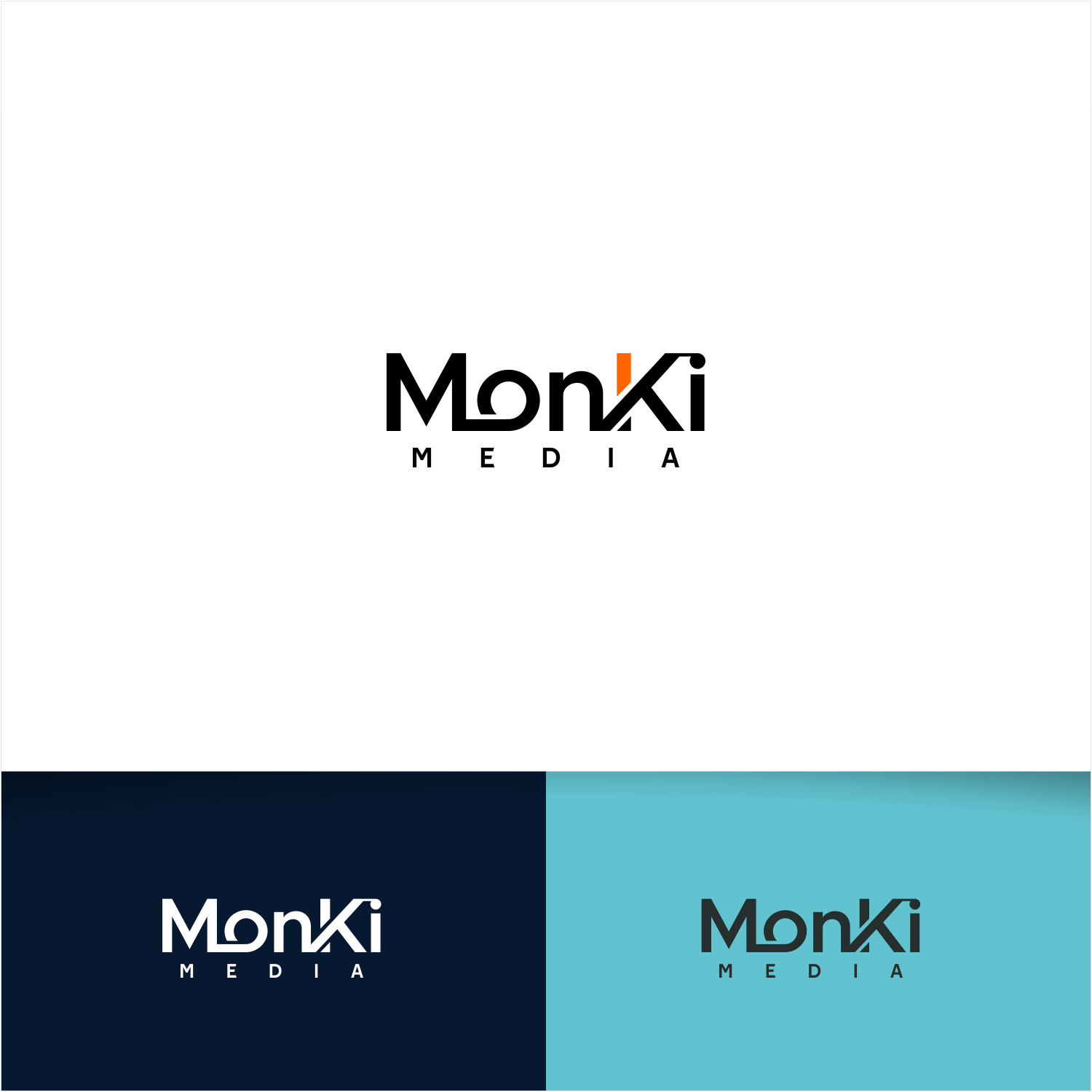 Logo Design by Arham Hidayat for MonKi Media LLC | Design #27963233