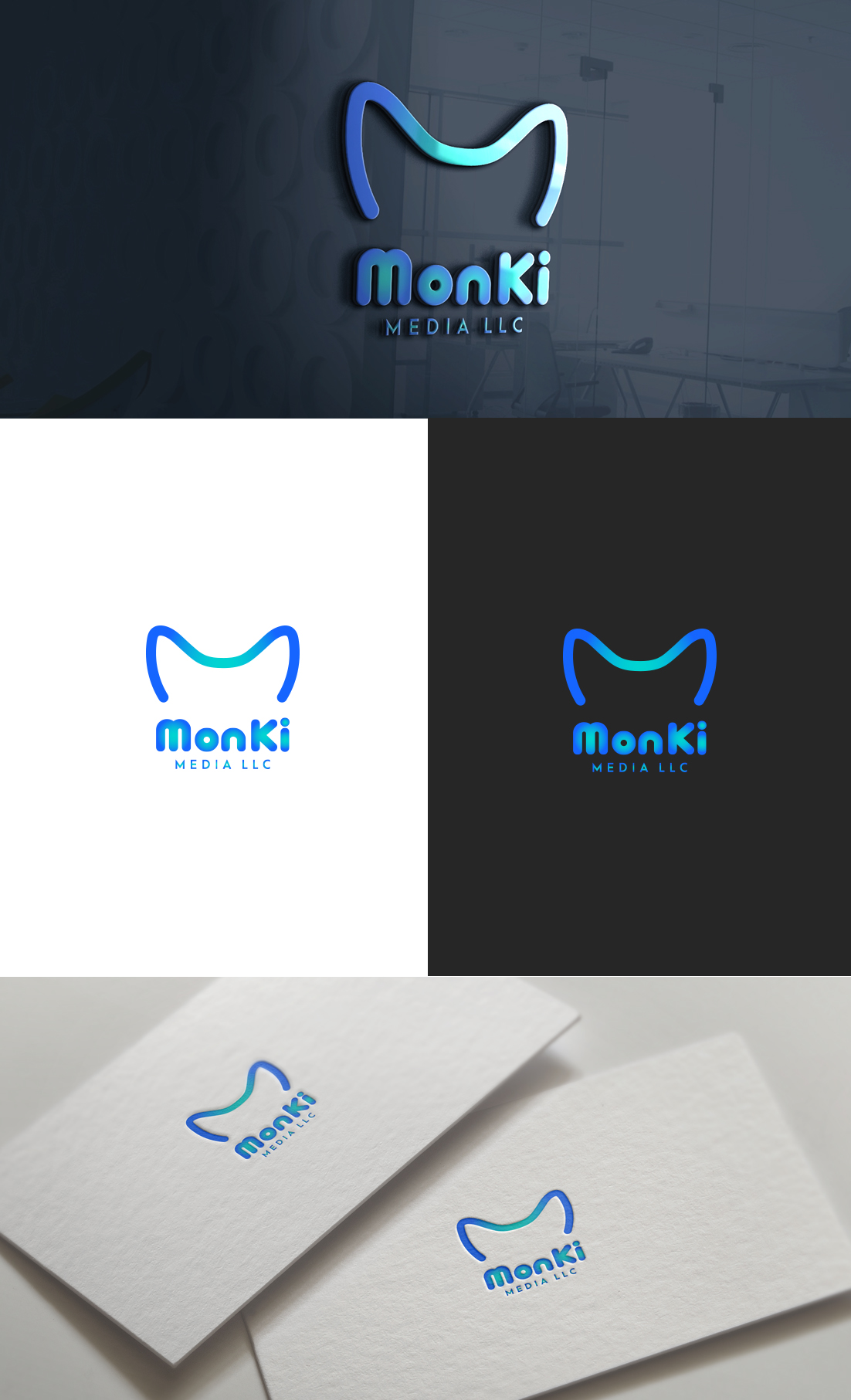 Logo Design by GLDesigns for MonKi Media LLC | Design #27924552