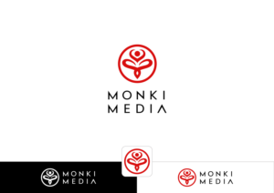 Logo Design by ~idiaz~ for MonKi Media LLC | Design: #27932705