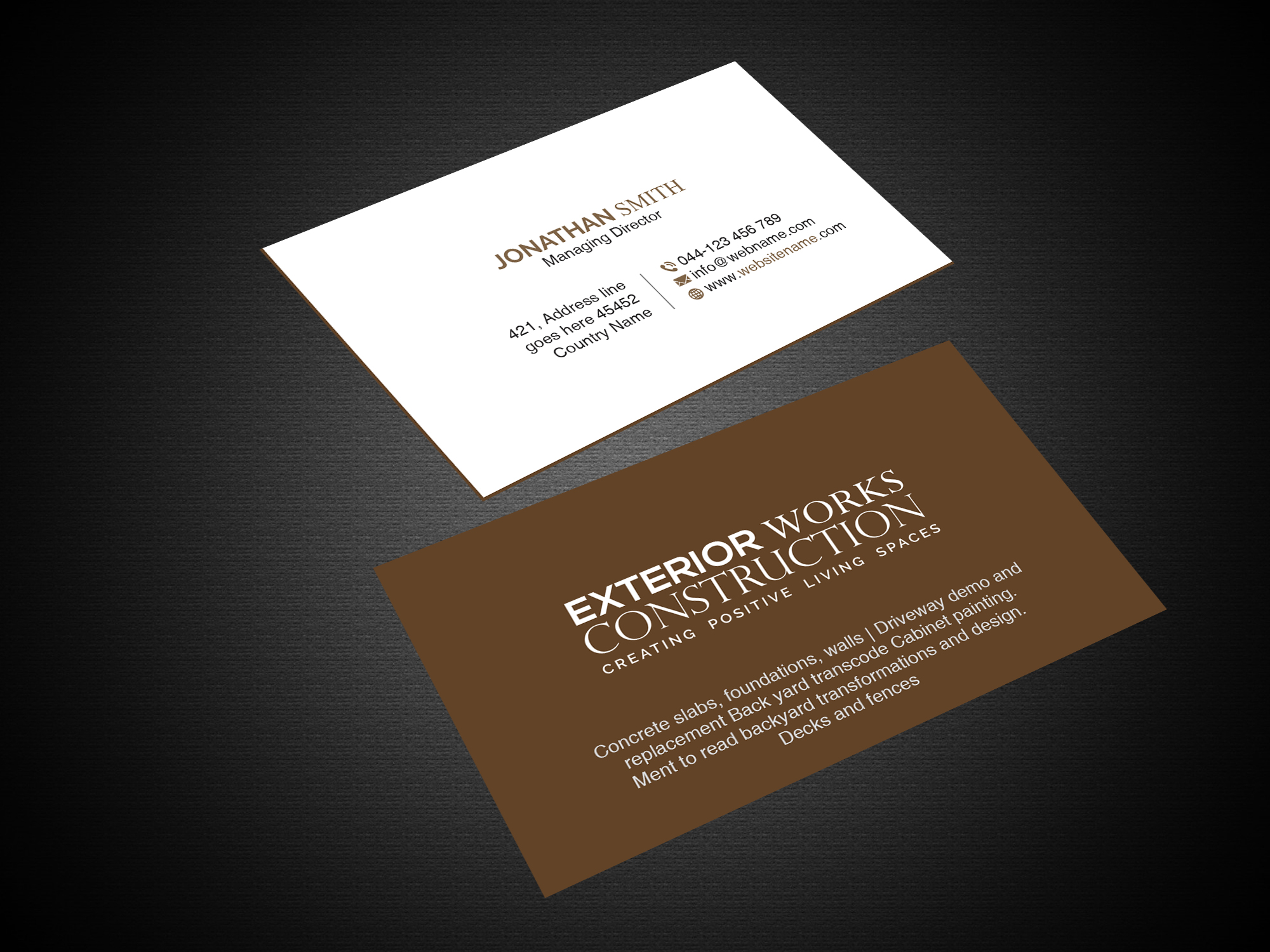 Business Card Design by Creations Box 2015 for this project | Design #27928651
