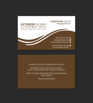 Visitenkarten-Design von Creations Box 2015 für dieses Projekt | Design: #27928954