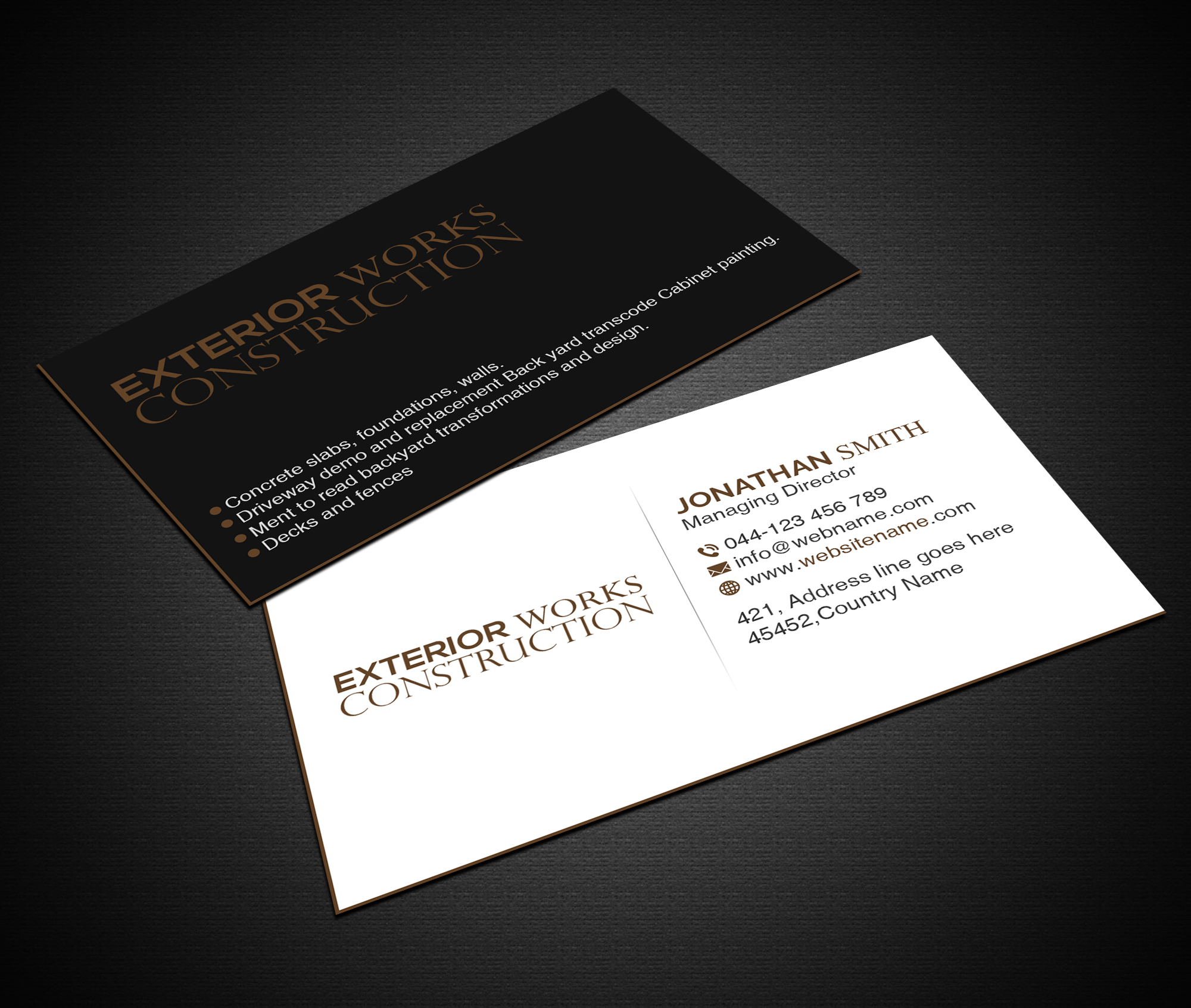 Visitenkarten-Design von Creations Box 2015 für dieses Projekt | Design #27930614