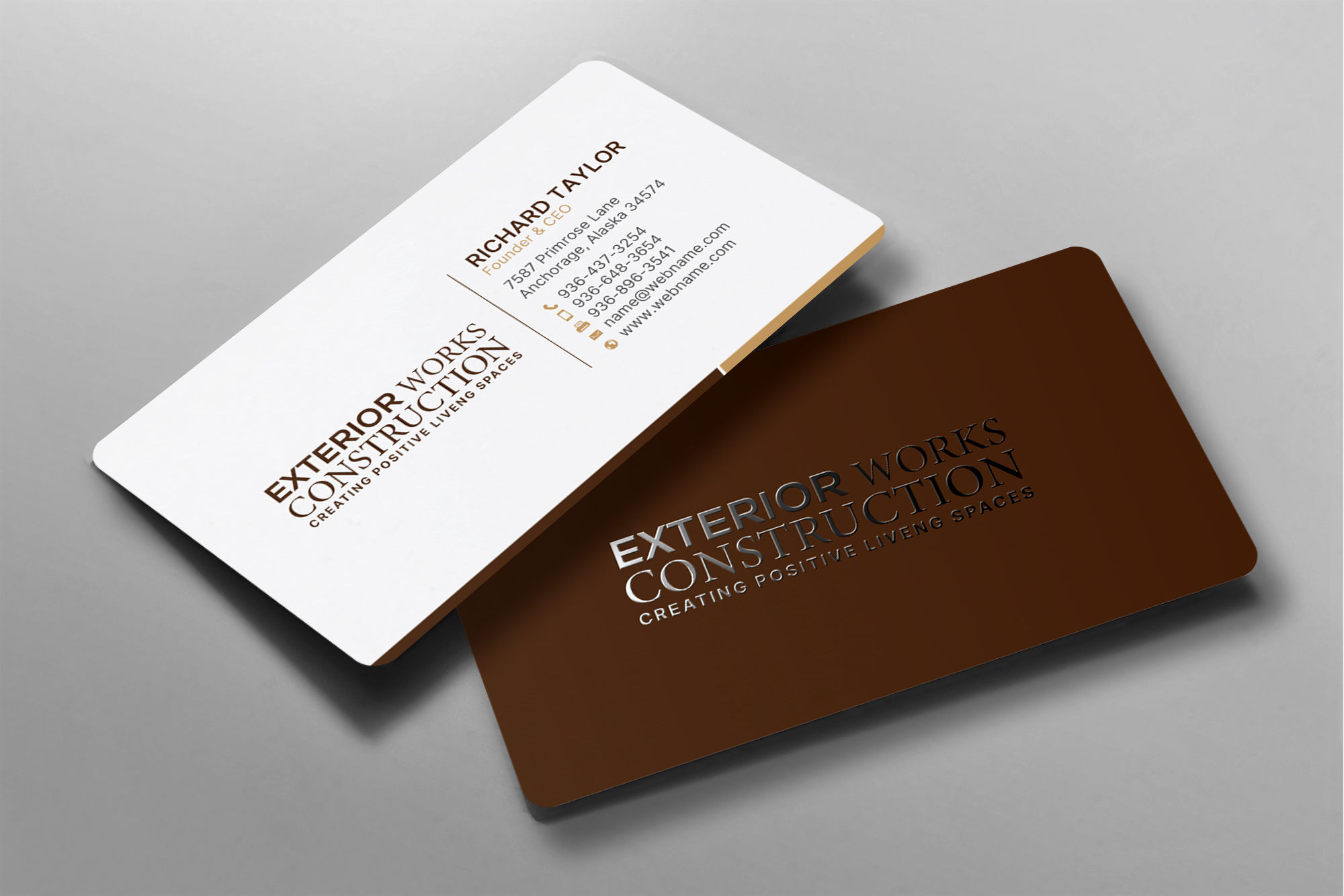 Business Card Design by chandrayaan.creative for this project | Design #27925716
