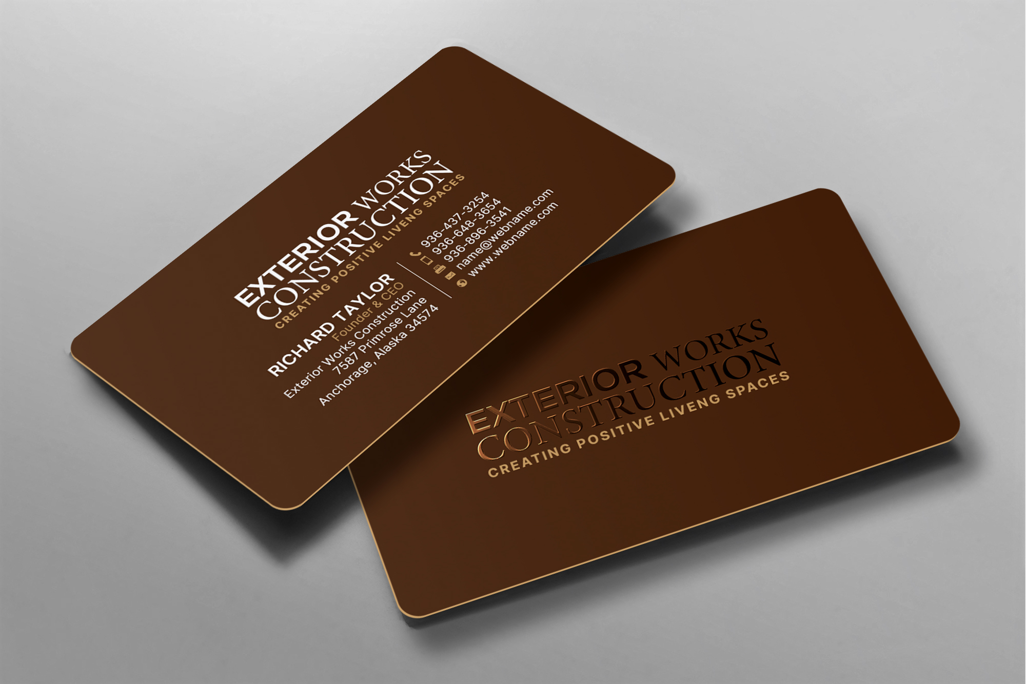 Business Card Design by chandrayaan.creative for this project | Design #27925717