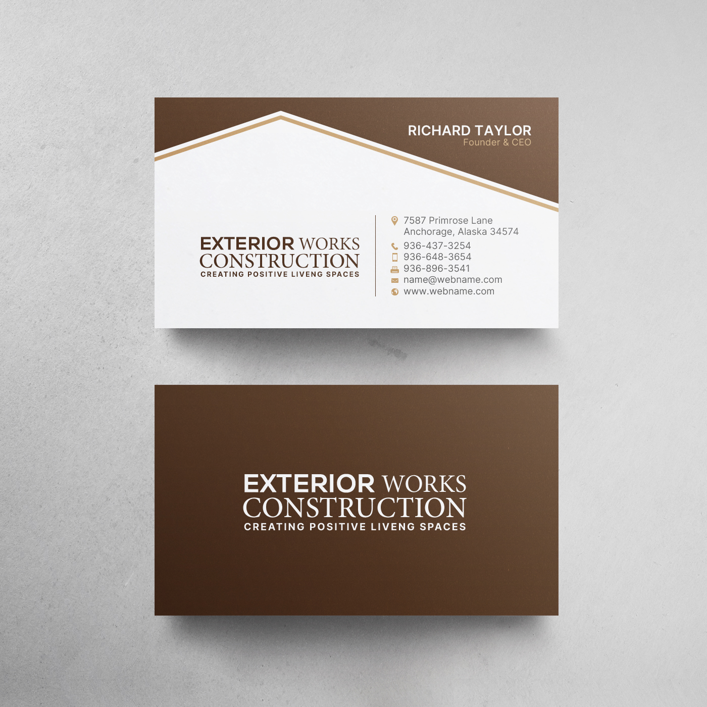 Business Card Design by chandrayaan.creative for this project | Design #27925725