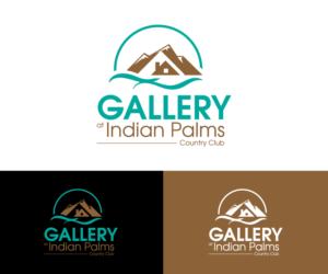 GALLERY at Indian Palms Country Club | Logo Design by Dreamzy