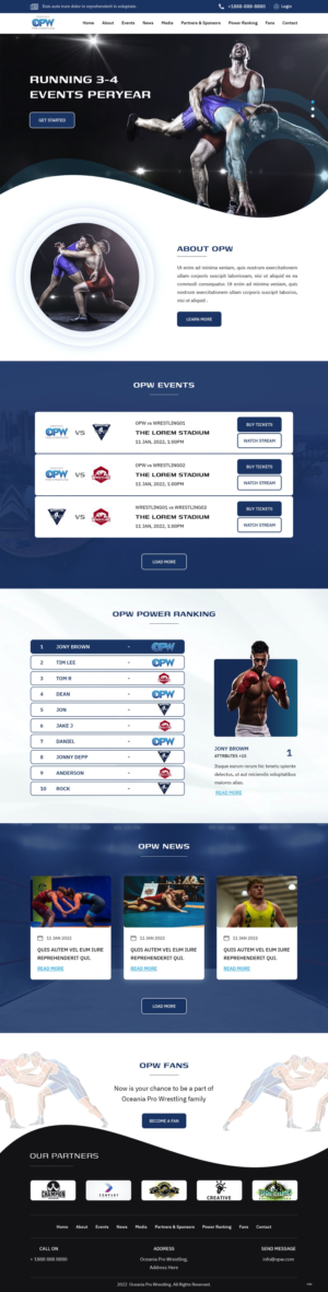 Web Design by pb for this project | Design: #27934764