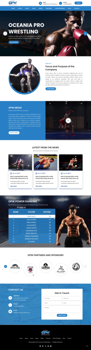 Web Design by pb for this project | Design: #27934766