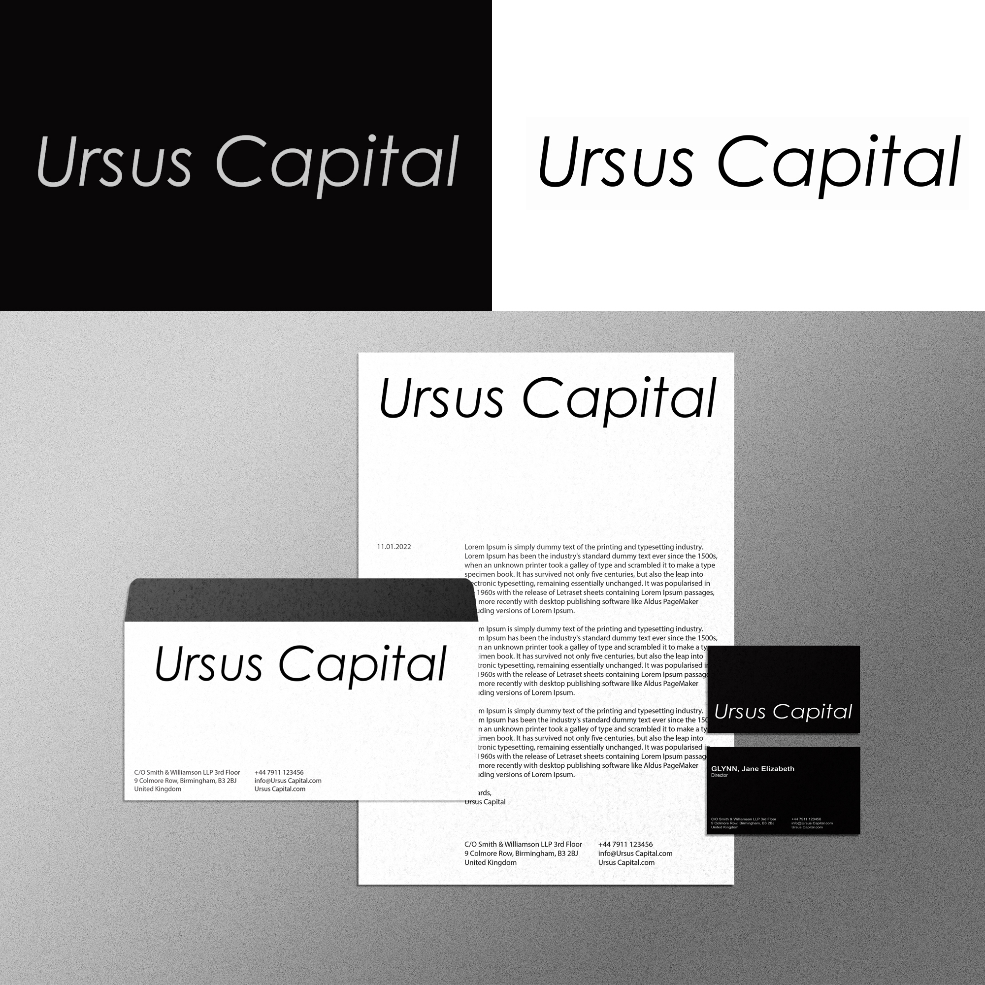 Logo Design by ADIL HUSSAIN for Ursus Capital Ltd | Design #27938577