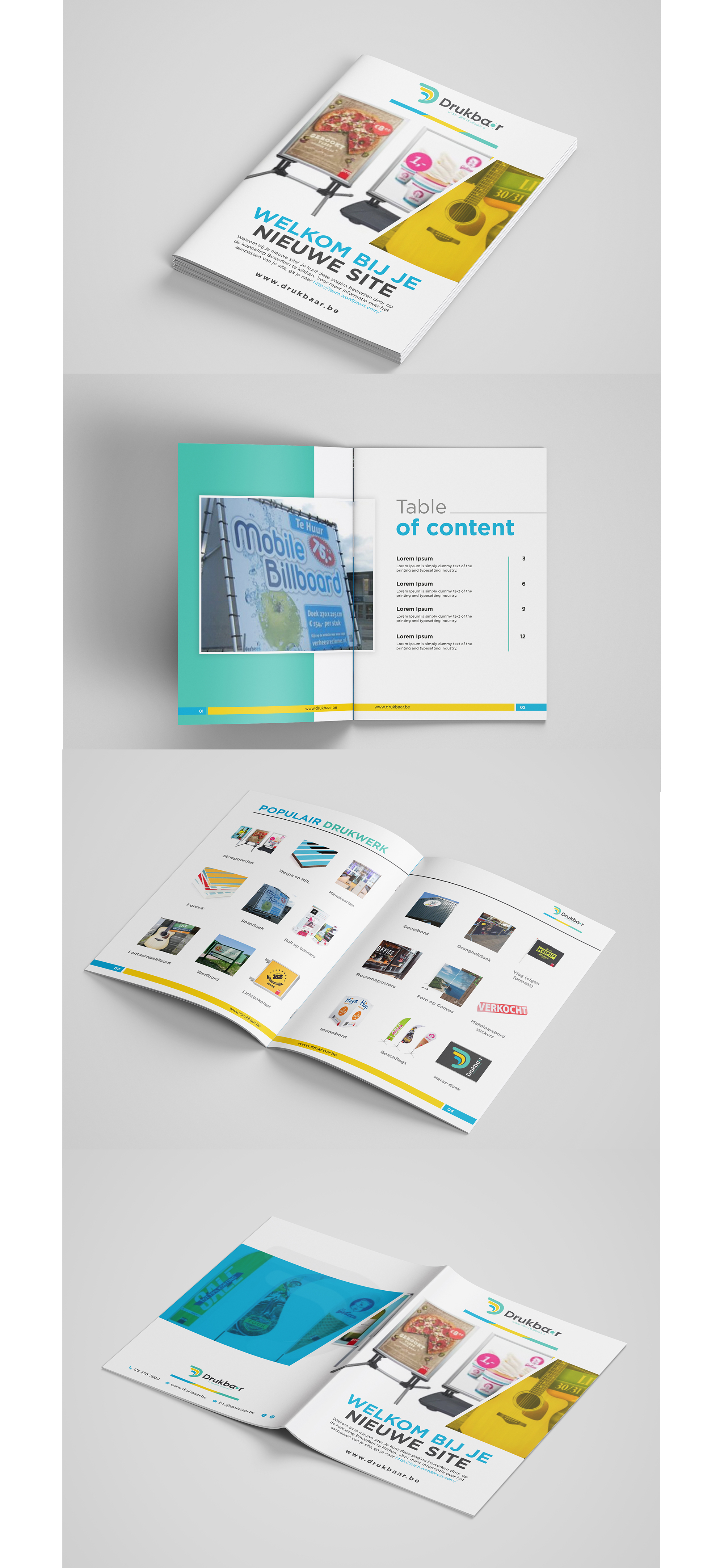 Brochure Design by Design Motion for Truckstop 26Bis BV | Design #27932433