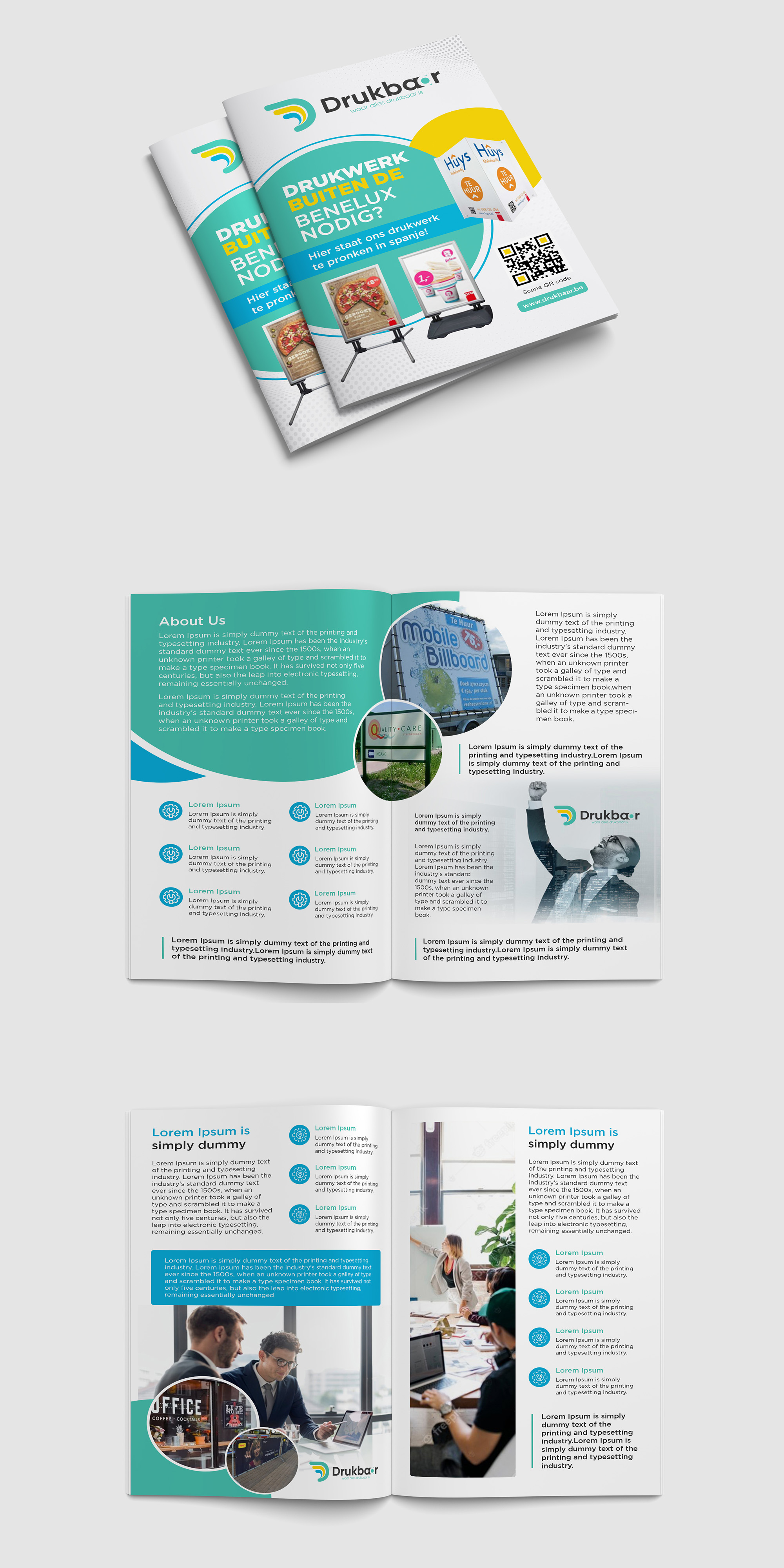 Diseño de Brochure por debdesign para Truckstop 26Bis BV | Diseño: #27938993