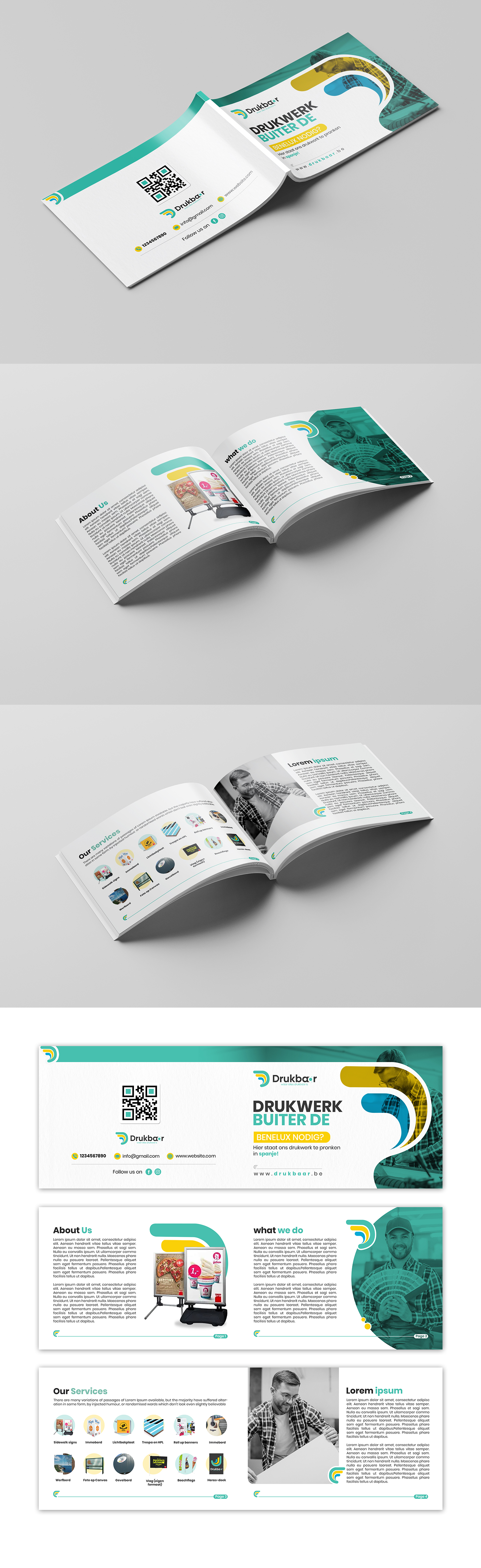 Brochure Design by debdesign for Truckstop 26Bis BV | Design #27941643