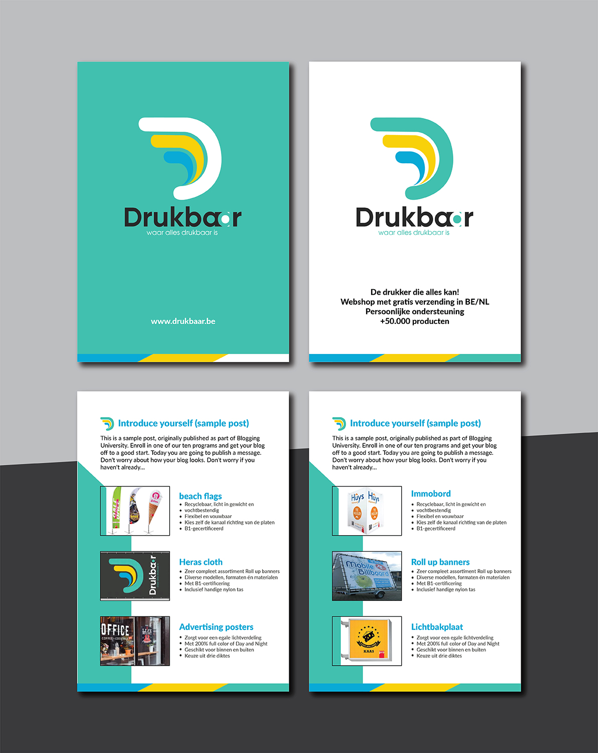Brochure Design by Deziners Zone for Truckstop 26Bis BV | Design #27946972