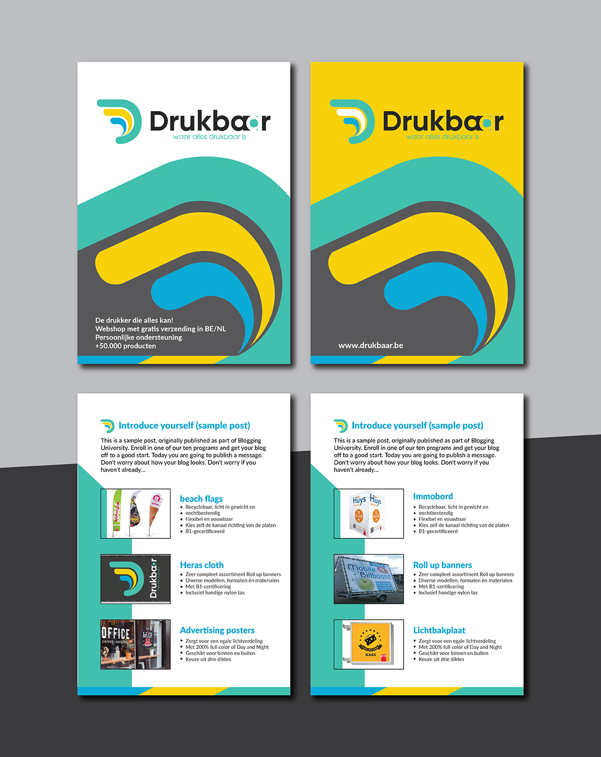 Brochure Design by Deziners Zone for Truckstop 26Bis BV | Design #27946974