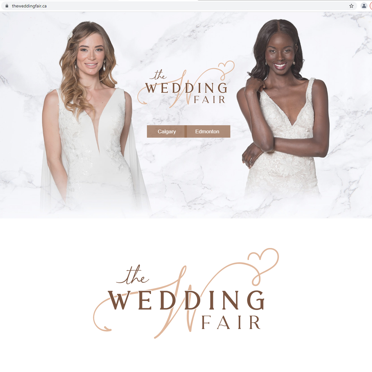Logo Design by Rueell Artss for The Wedding Fair | Design #27931874