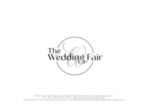 Logo Design by Cliping_path for The Wedding Fair | Design: #27932991