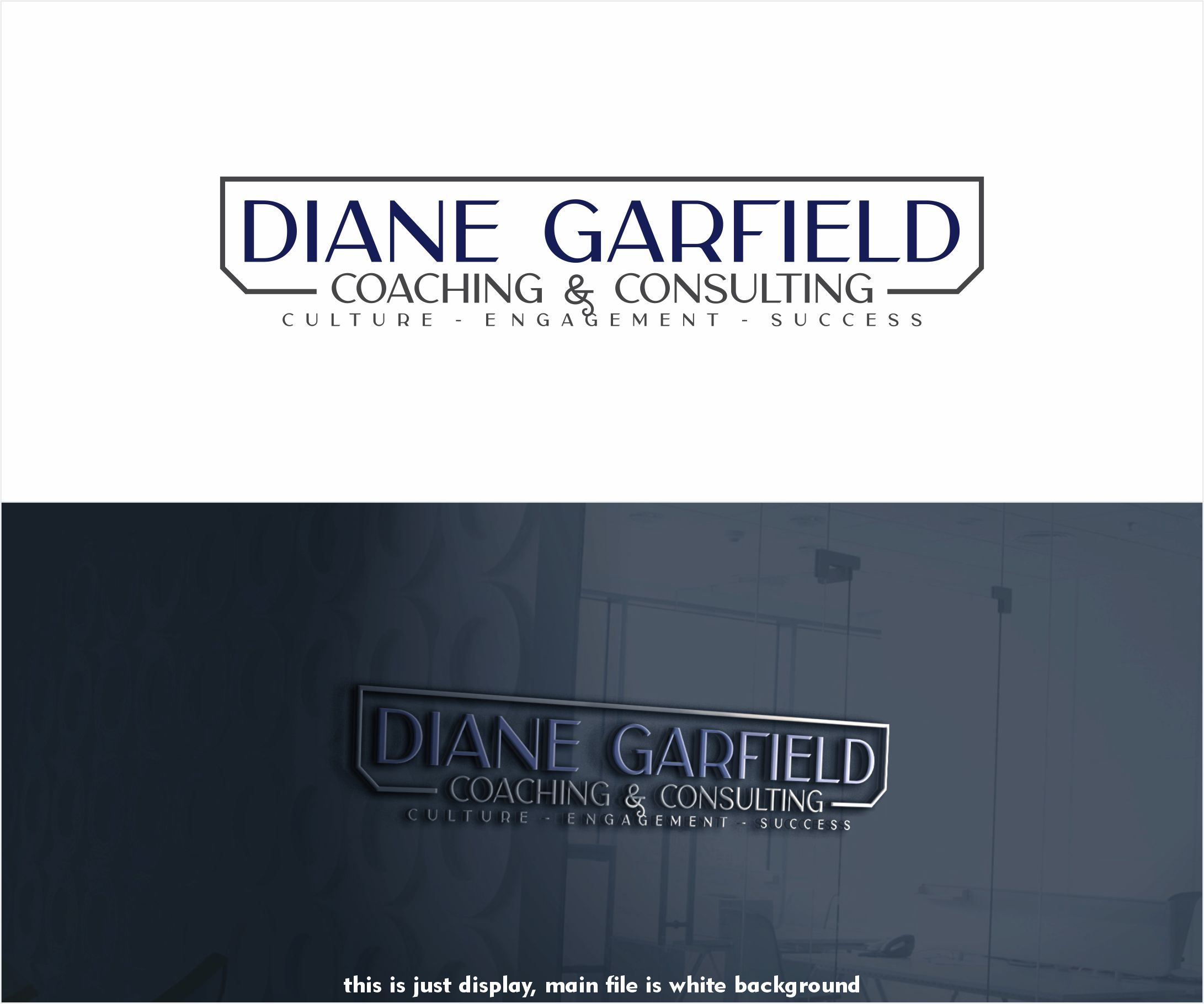 Logo-Design von alkaline für Diane Garfield Coaching & Consulting, LLC | Design #27932147
