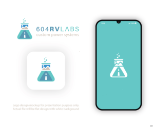 604 RV Labs (tagline: custom power systems) | Logo Design by jnh