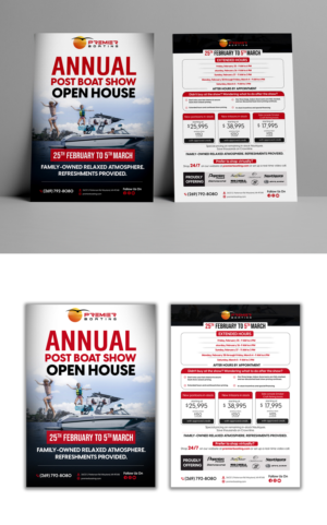 Flyer-Design von debdesign für Premier Boating | Design: #27932628
