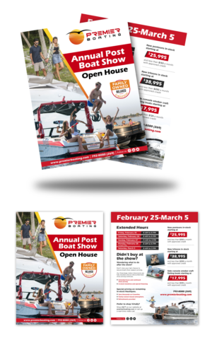 Flyer-Design von debdesign für Premier Boating | Design: #27937206