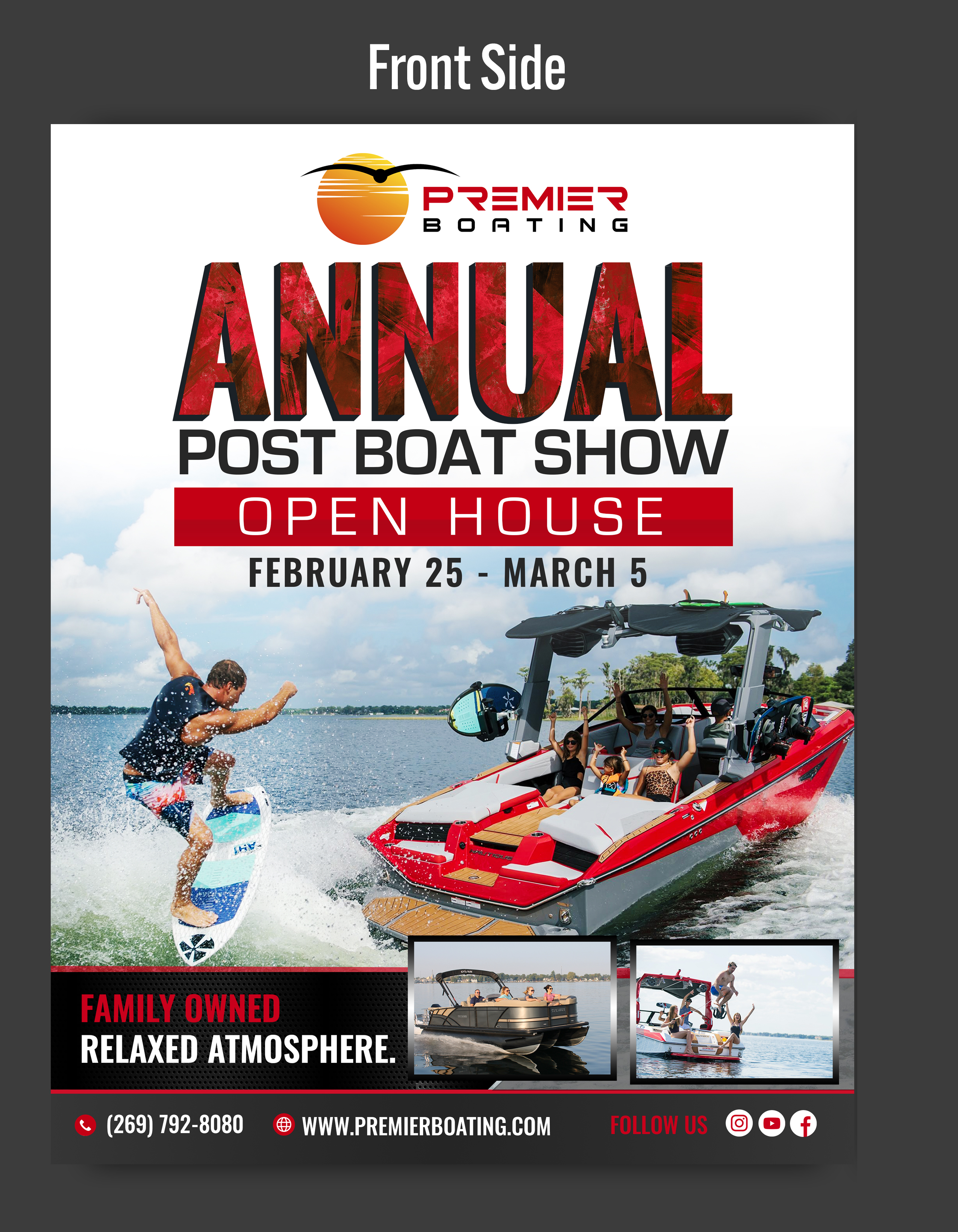 Flyer-Design von SAI DESIGNS für Premier Boating | Design #27935647