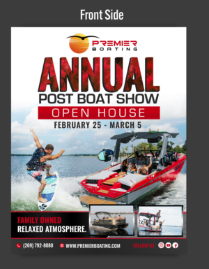 Flyer-Design von SAI DESIGNS für Premier Boating | Design: #27935647